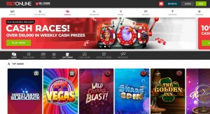 BetOnline Casino Races