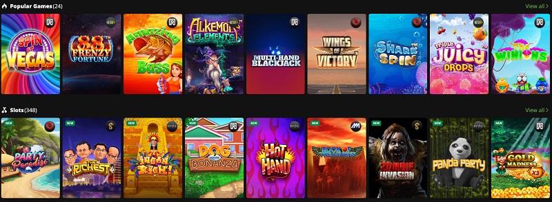 Wild Casino crypto slots games