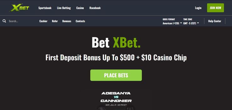 Xbet homepage for sports betting in New Mexico