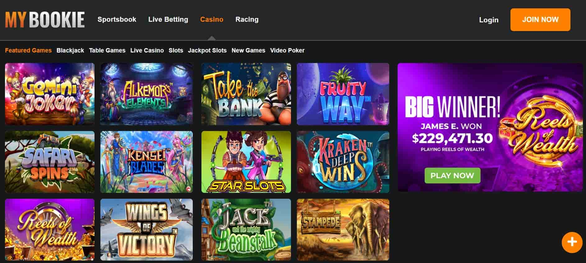 mybookie online casino