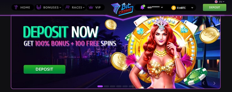 7Bit Casino Bonus Banner
