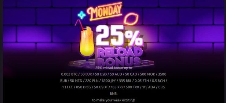 7Bit Casino Monday Bonus