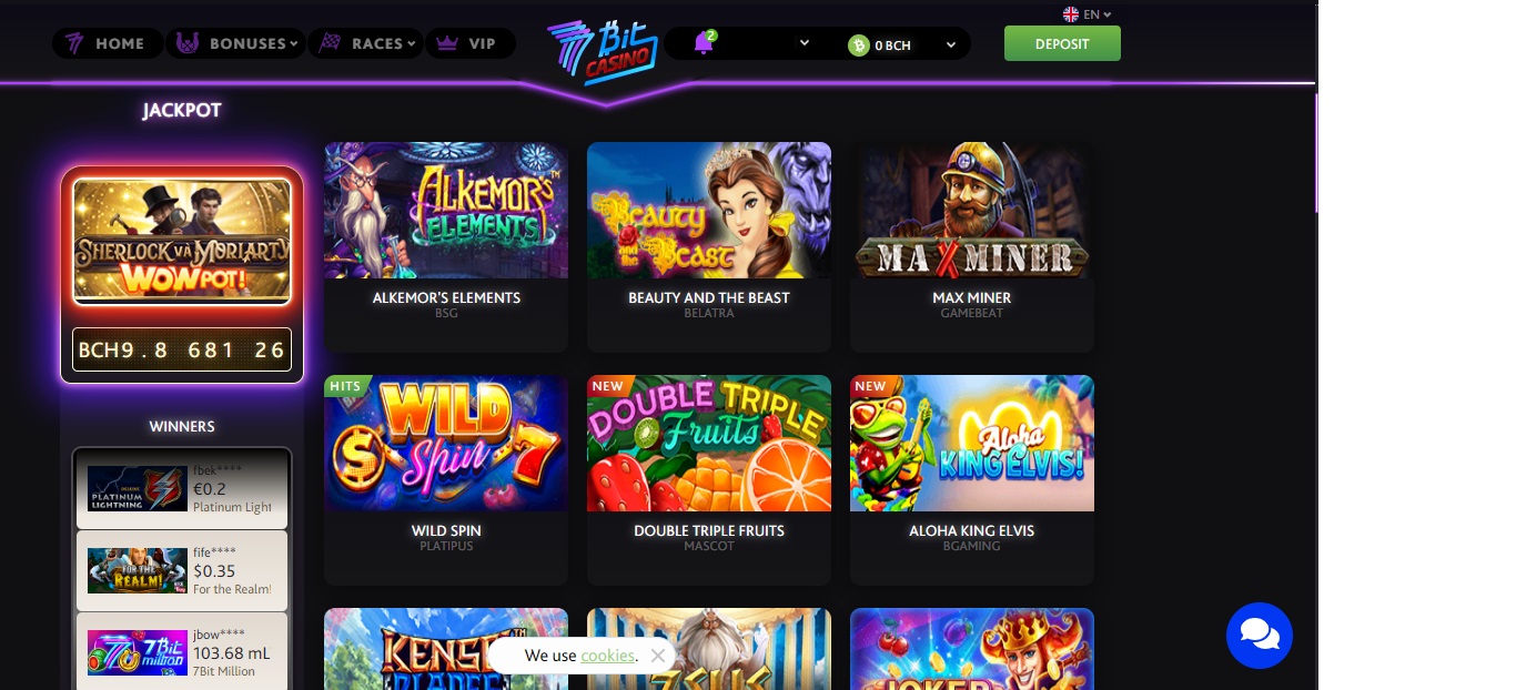 7Bit Casino Bonus Codes July 2024 - 7Bit Casino Review