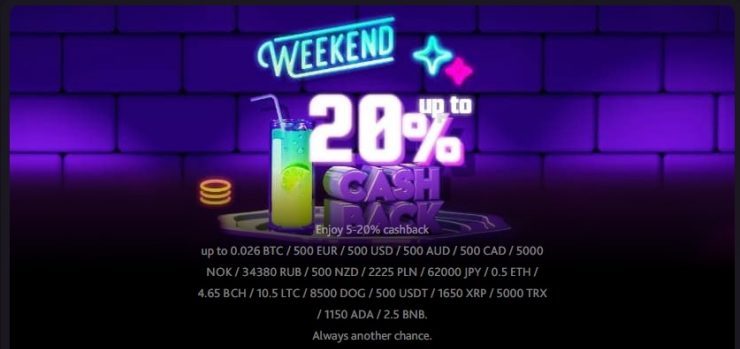7Bit Casino weekend offer