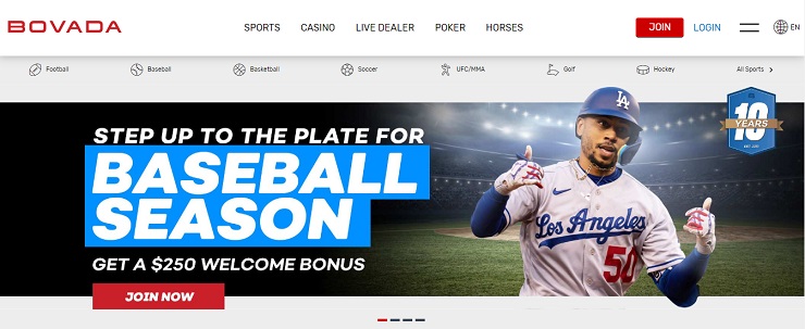 Bovada Bonus Code - Get $1000 Free Bonus for Sports Betting!