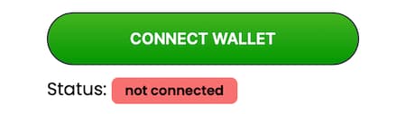 Connect Wallet Button at Battle Infinity