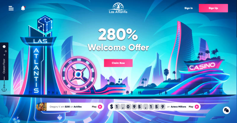 Las Atlantis Online Casino