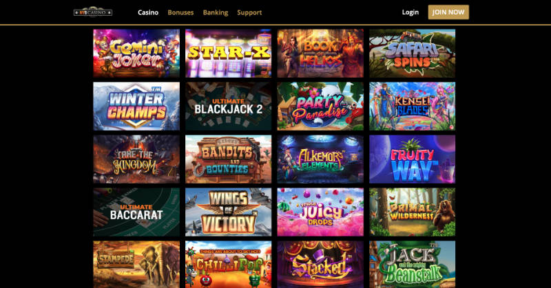 MYB Casino Games