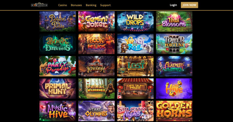 MYB Casino Games Online