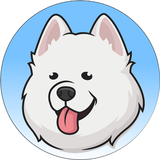 Samoyedcoin logo - best shitcoins to buy