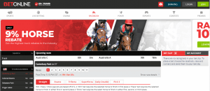 BetOnline racebook