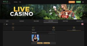 Wild Casino Live Baccarat