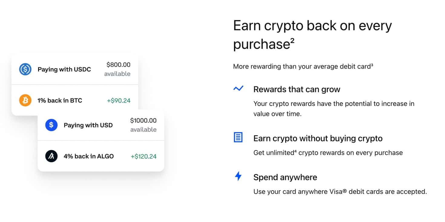 coinbase credit card