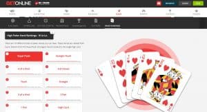 BetOnline Casino Poker Strategy