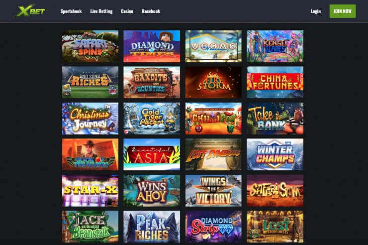 Slots Online at XBet Casino