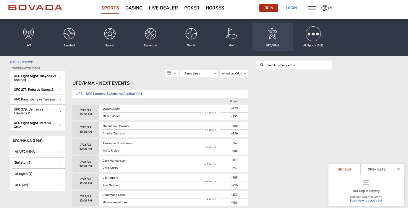 Drawing up some UFC Parlays for this weekend, what do we think? :  r/sportsbetting