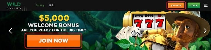 Wild Casino Join Now