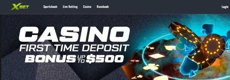 XBet Casino Homepage