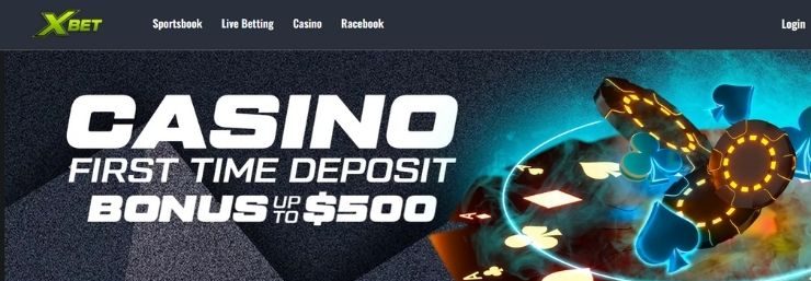 XBet Online Casino Bonus Banner