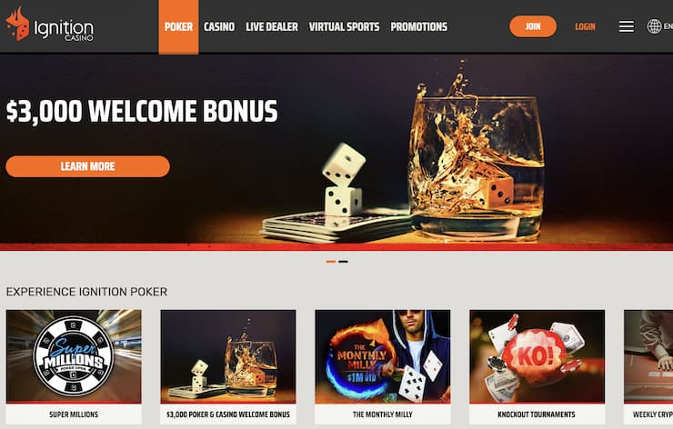 Ignition poker homepage - The best online poker platforms NC