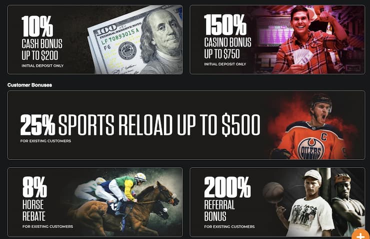 MyBookie homepage - The best Florida online gambling sites