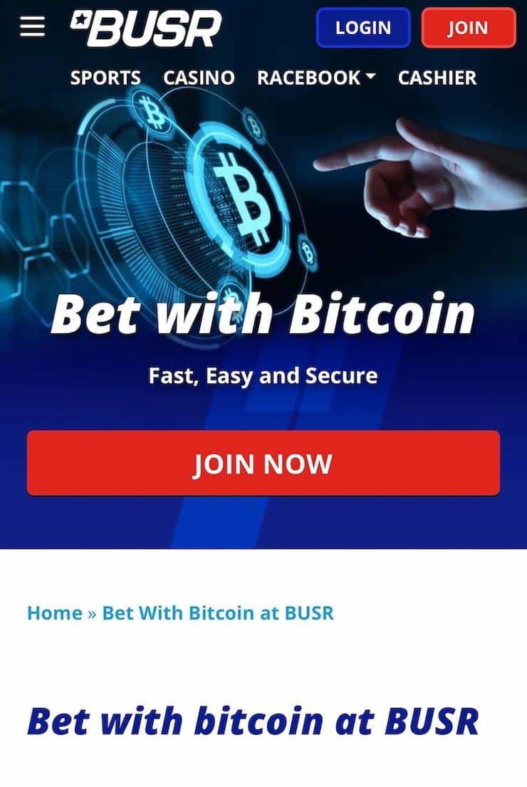 BUSR Mobile Sports Betting Site