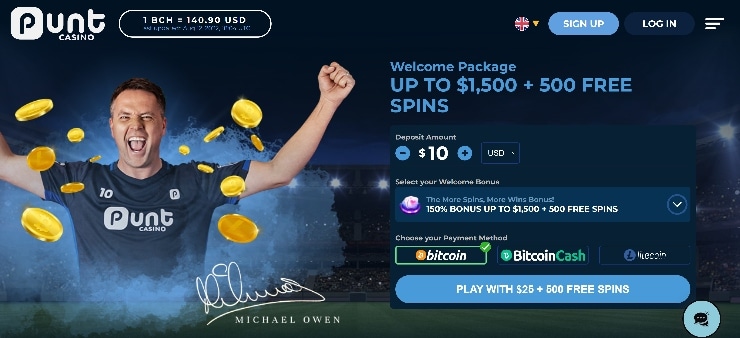 Best Bitcoin Slots Casinos - Punt