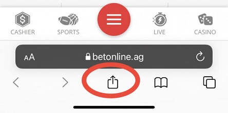 BetOnline Casino Web App Step 2