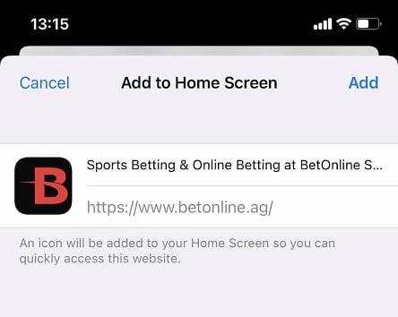 BetOnline Casino Web App Step 4
