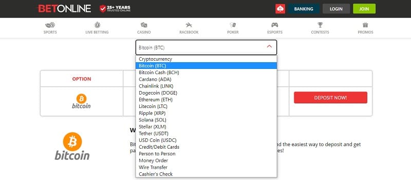 BetOnline Alabama Online Gambling Registration Step Three