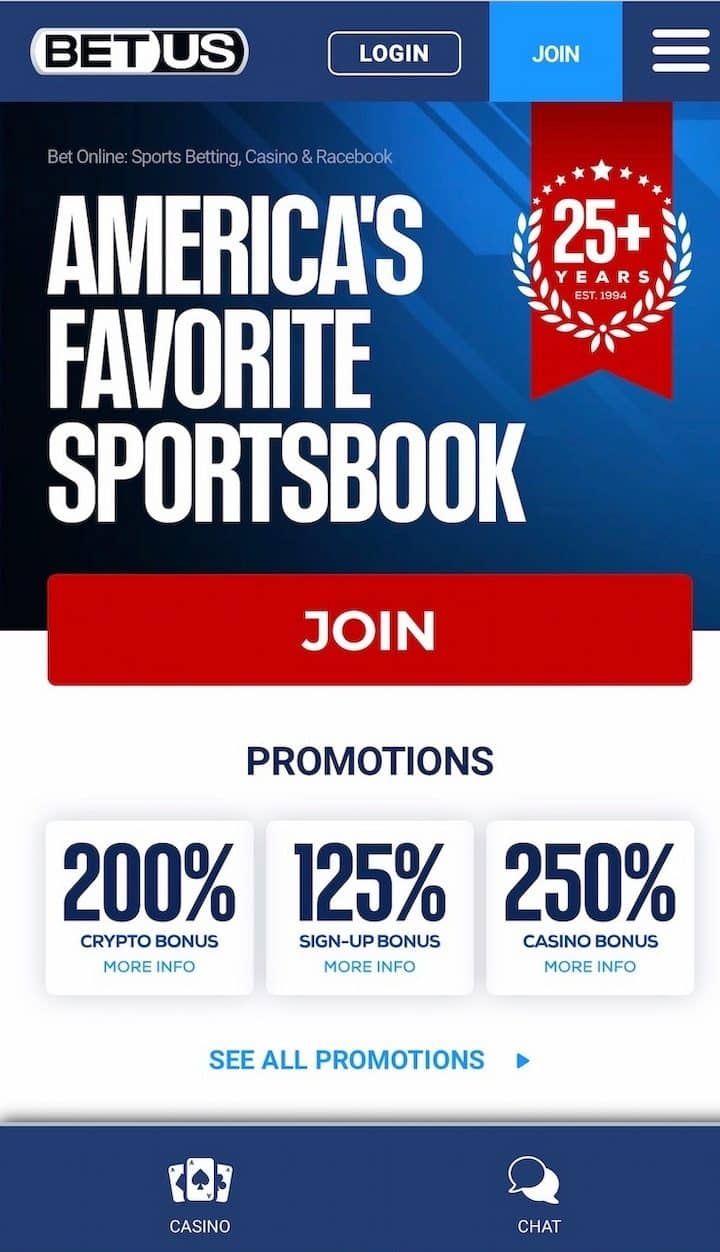 BetUS Mobile Sports Betting Site