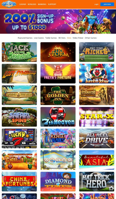 BigSpin Casino App for Slots