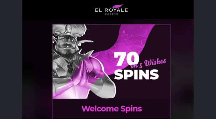 El Royale Casino Free spins bonus