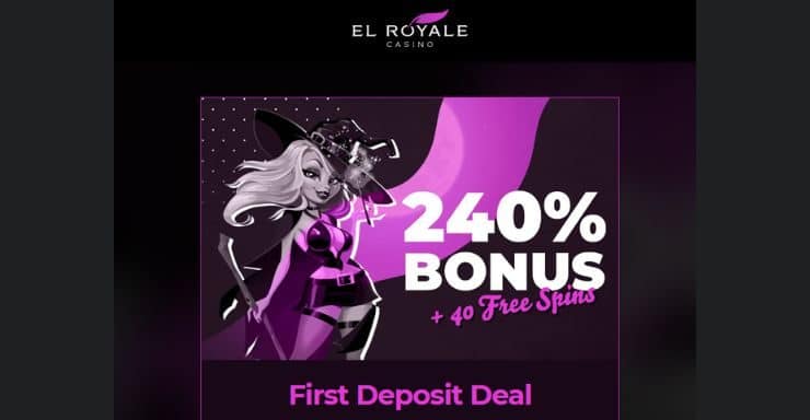 El Royale casino first deposit