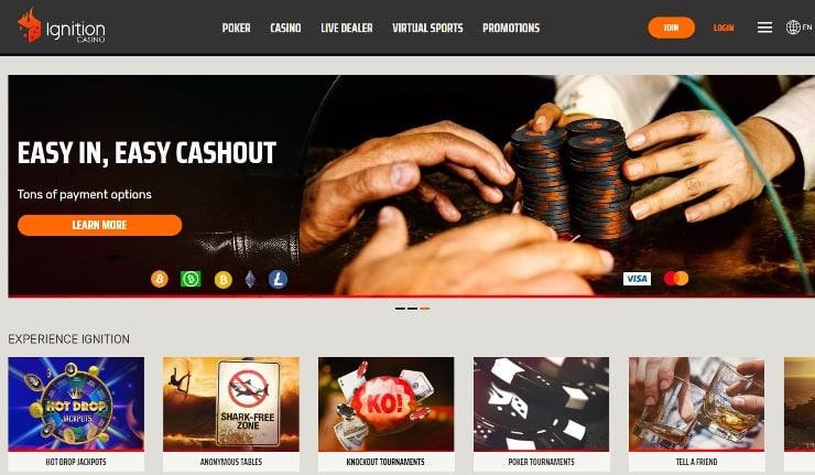 New Hampshire Online Casinos - Ignition