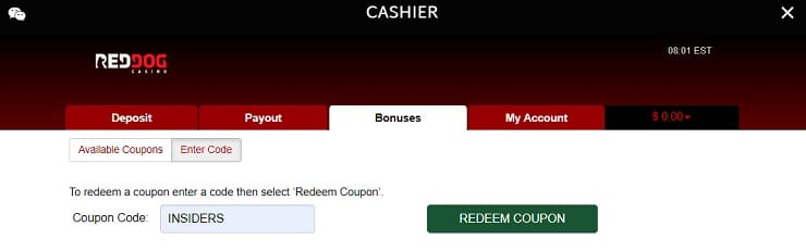 Red-Dog-Casino-Bonus-Code