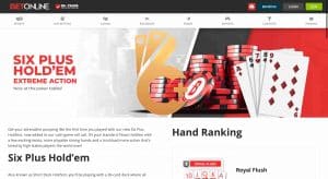 BetOnline Casino Super 6 Poker
