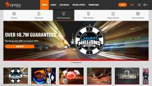 Ignition Casino Poker Tournaments