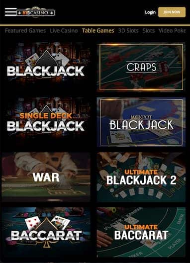 MyB Casino App Blackjack