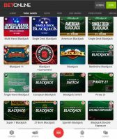 BetOnline Casino App Blackjack