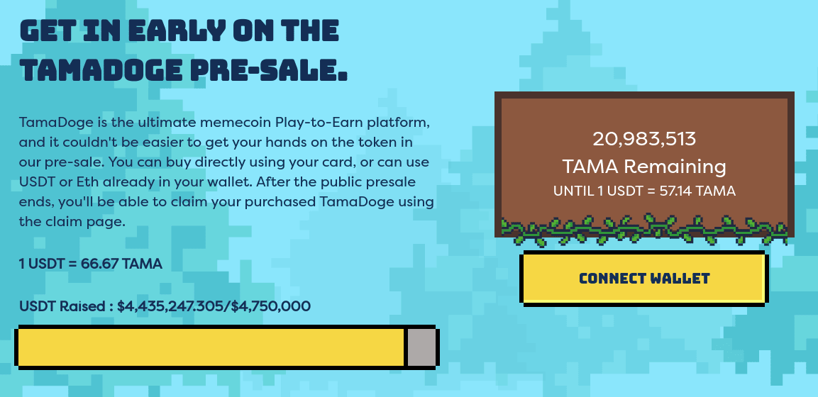 Tamadoge presale