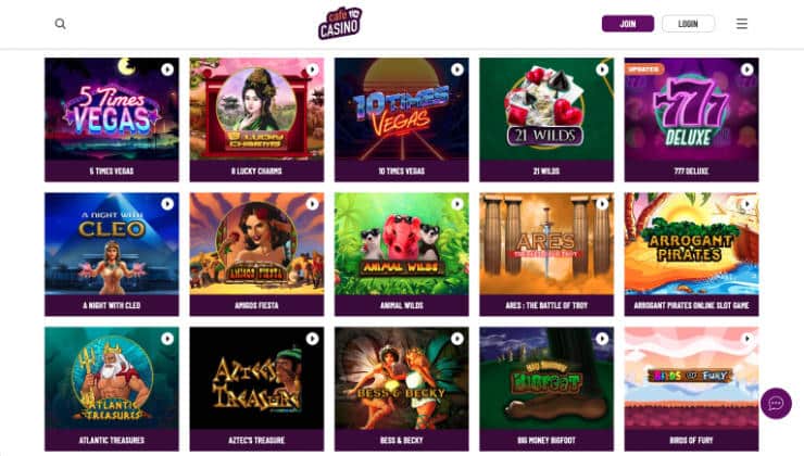 Cafe Online Casino Homepage