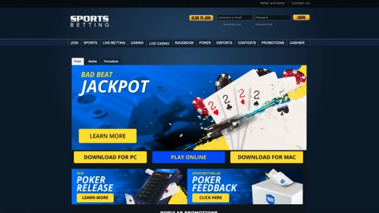 SportsBetting Casino Poker