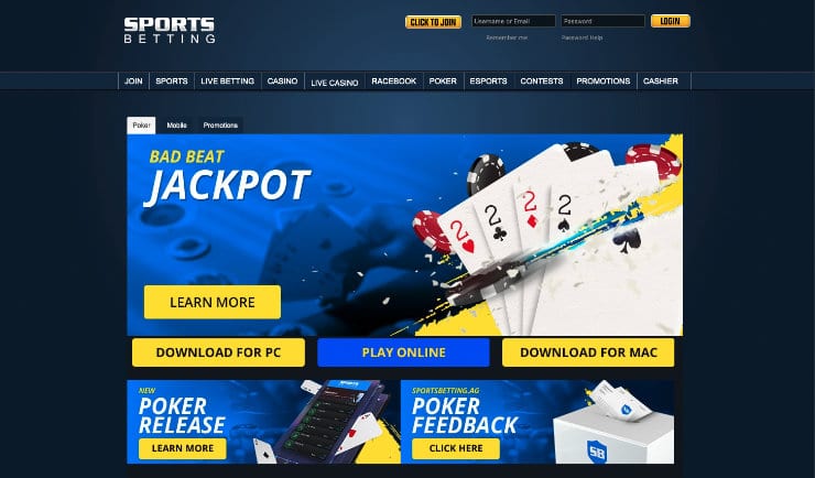 SportsBetting Poker Online