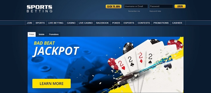 Sportsbetting poker