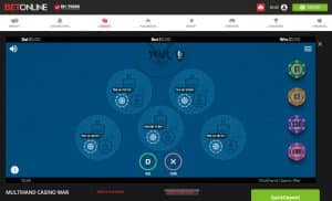 Virtual Poker at BetOnline Casino