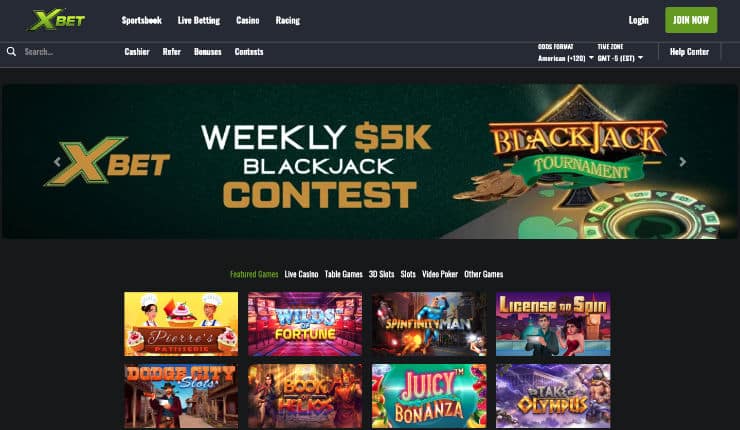 Weekly Tournaments at XBet Casino