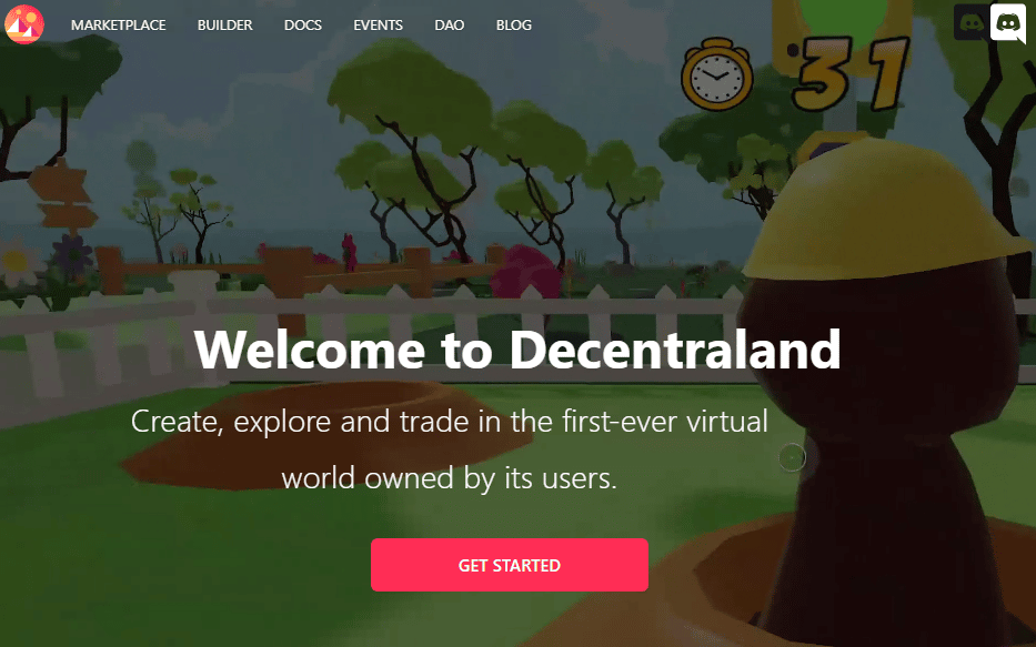 decentraland site