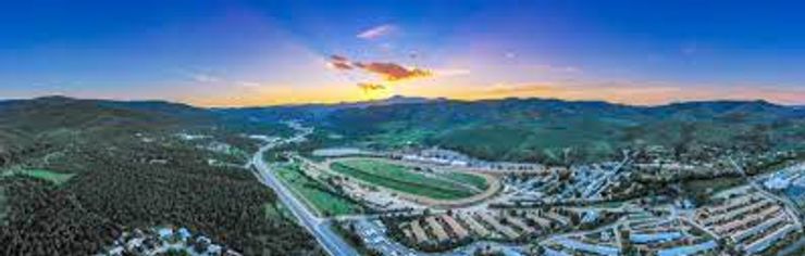 Ruidoso Downs aerial view