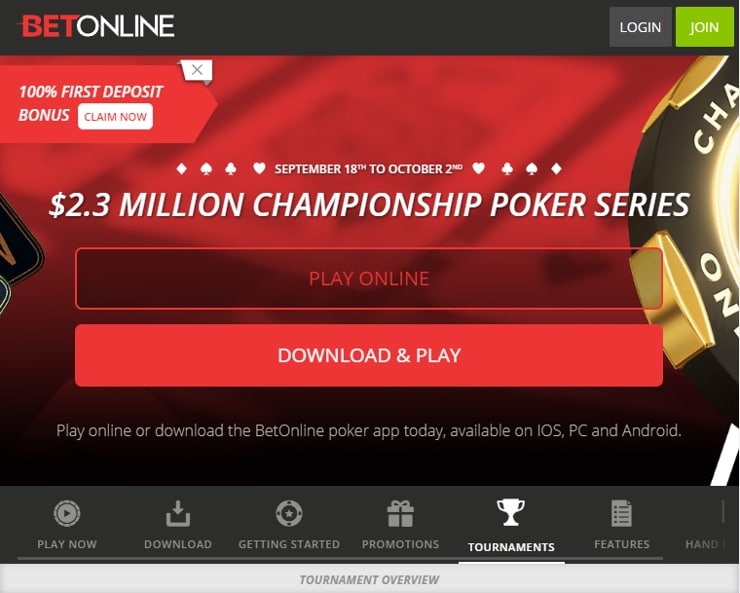 BetOnline Poker